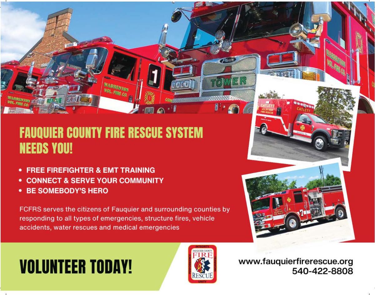 Fauquier Fire Rescue System Poster